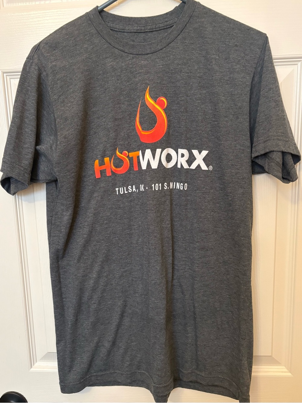 Charcoal Gray Short-Sleeve Logo Tee